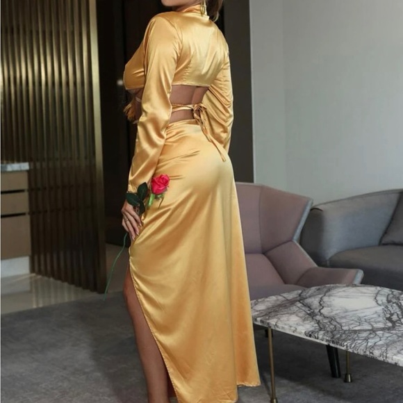 2 for $85 Gold Dress Set - Picture 3 of 4